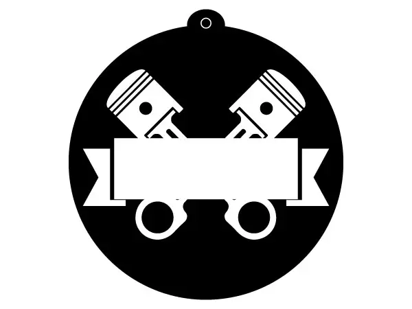 Customized Car Air Freshener Example Number:1324